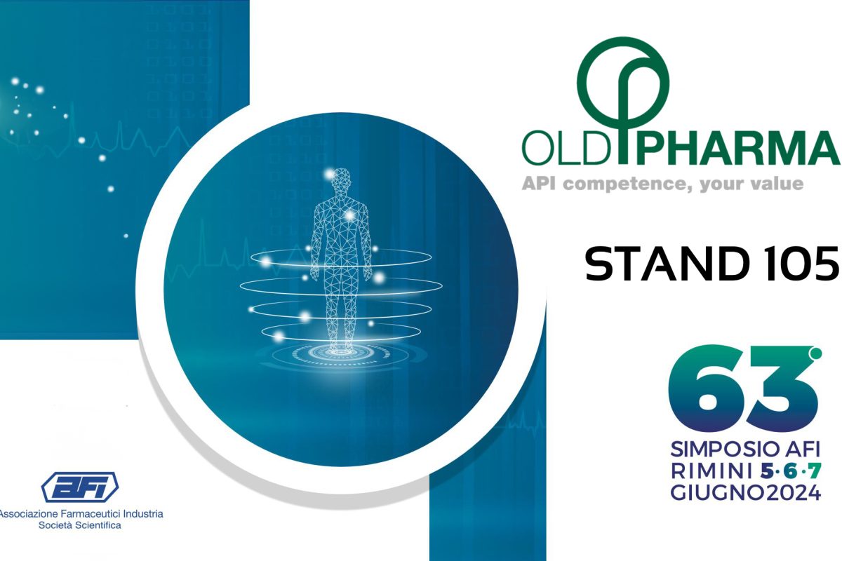 Old Pharma International present at the 63rd AFI SYMPOSIUM in Rimini, 5/7 June 2024 at stand 105