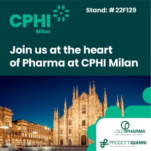 Read more about the article CPHI 米兰 2024 年 10 月 8-10 日 – Old Pharma 和 Gianni Products：战略合作助您业务成功